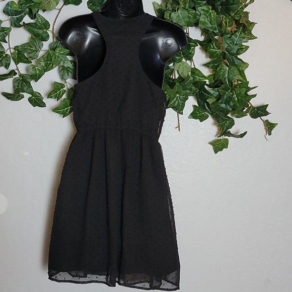 VALCOM Sweet Dot Swiss Dot Sleeveless Dress Small - Picture 2 of 9